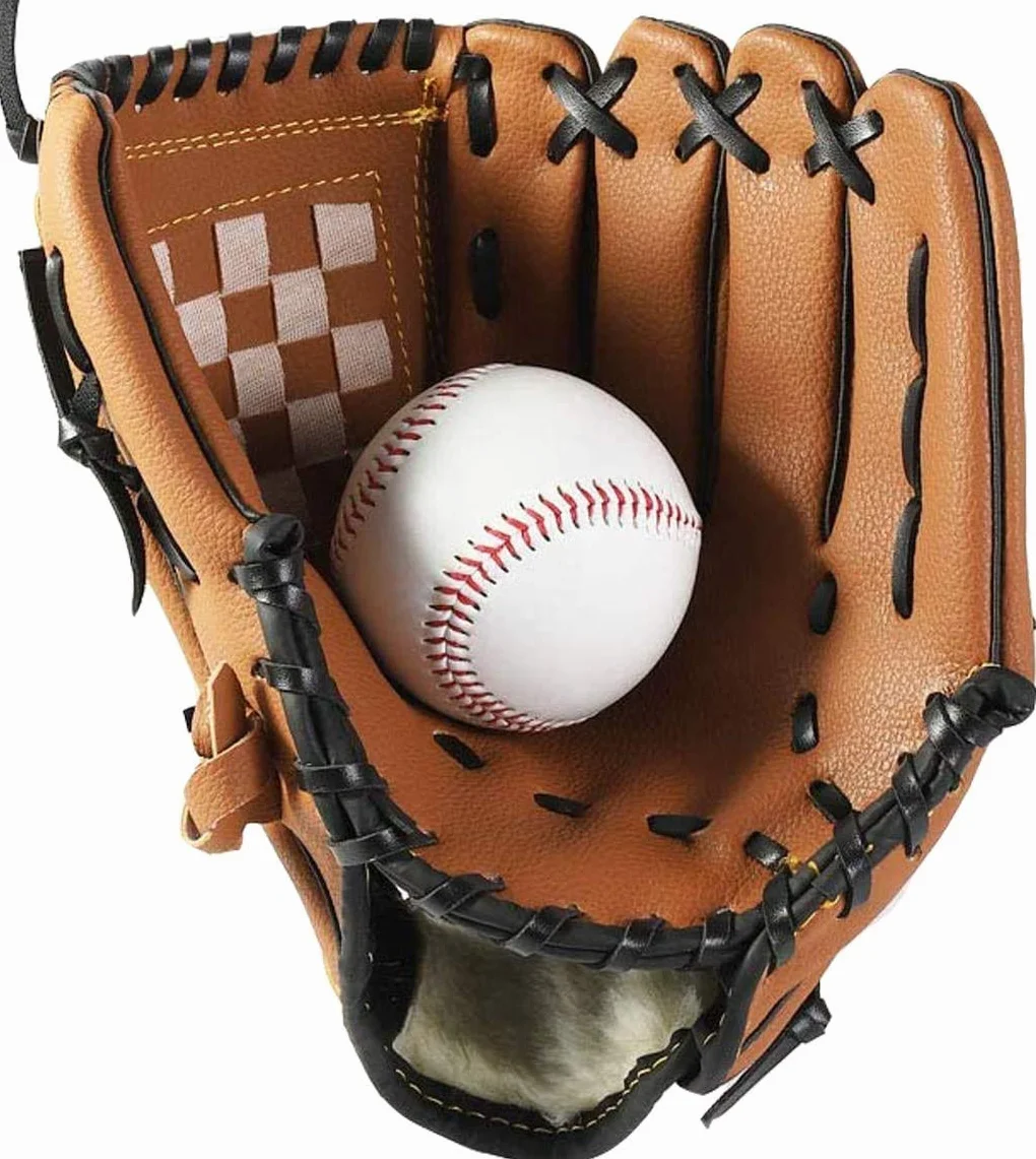 Baseball frappeur de Sport avec Cuir PU de Baseball Réglable et Confortable 12,5 Pouces à Gauche
