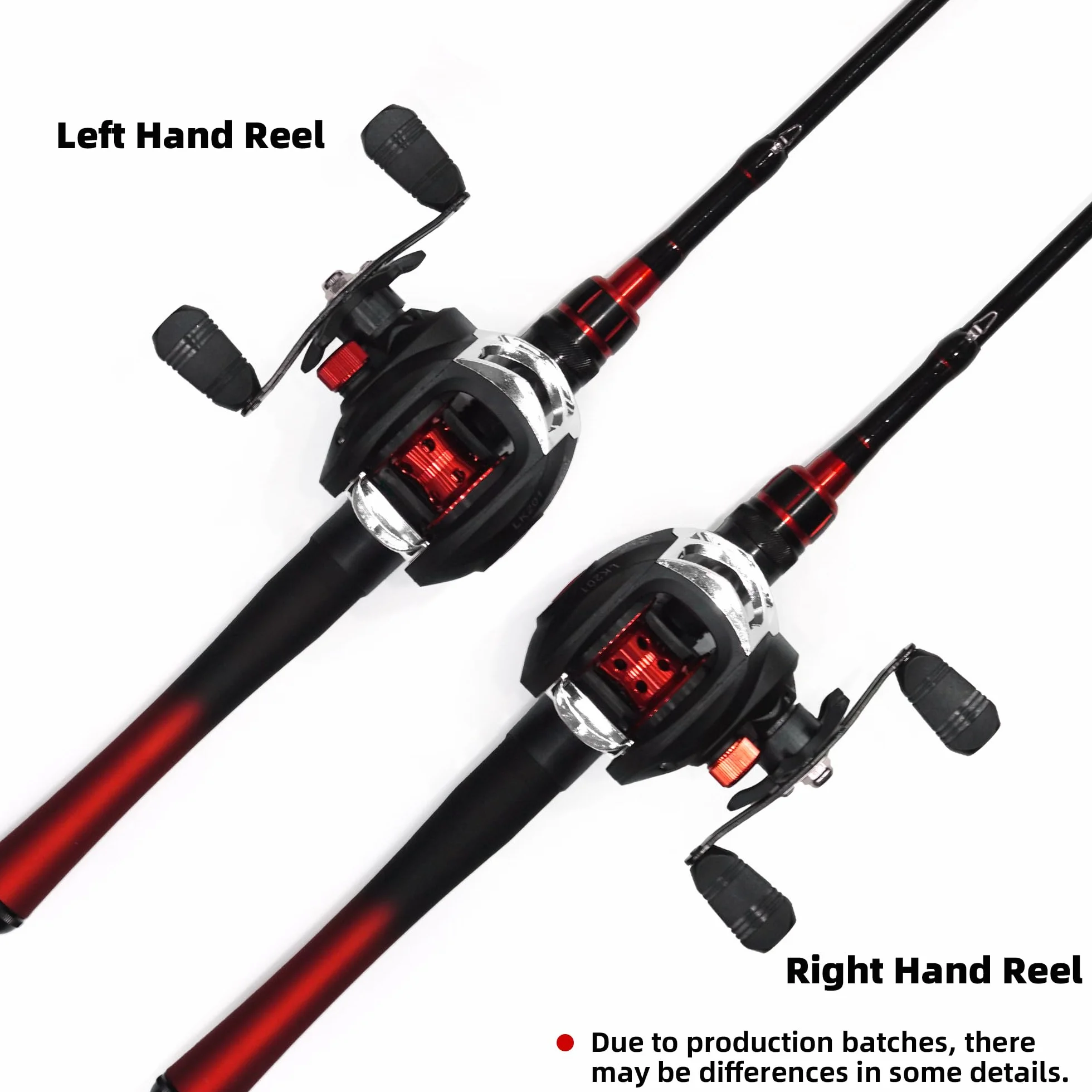 Kilitn Canne à pêche et Moulinet combiné, Baitcasting Combo Baitcast Reel 1.5M Canne télescopique en Fibre de Verre Durable avec Ligne de pêche Kits complets Poignée Confortable