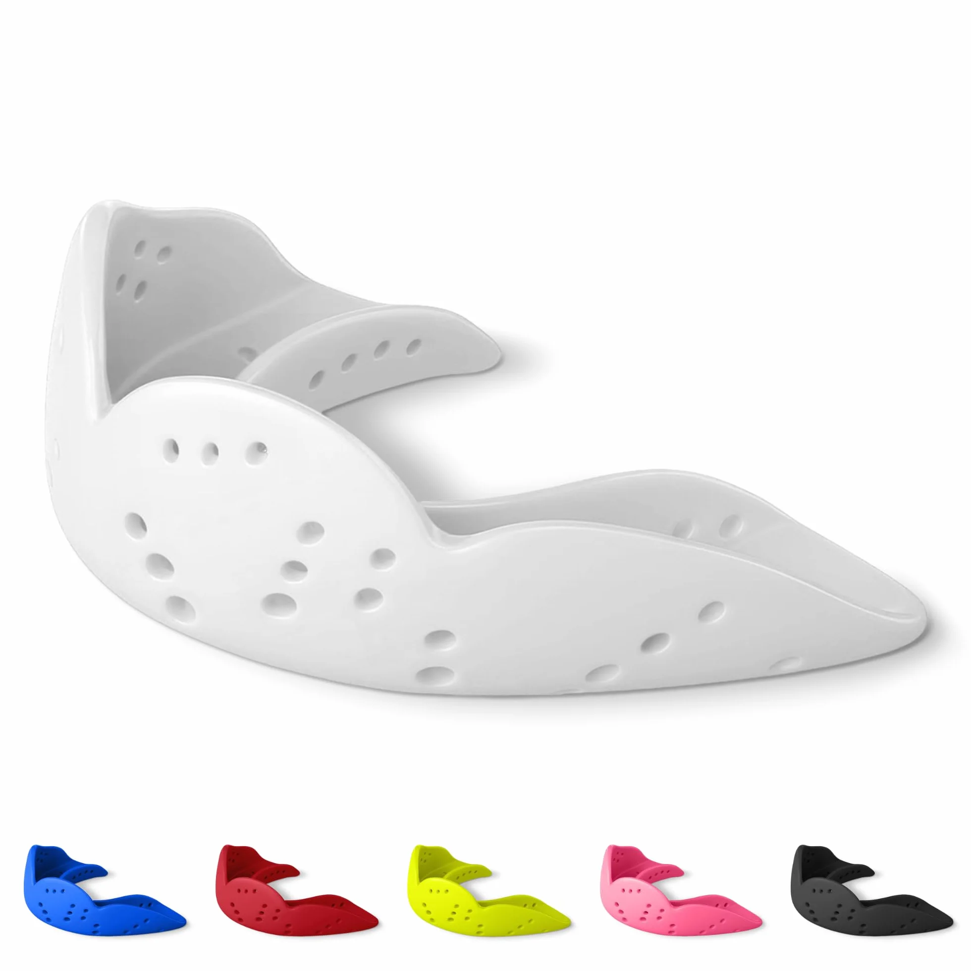 SISU – Protège-Dents Ajustable Areo de Sport pour Jeunes/Adultes, 1,6 mm