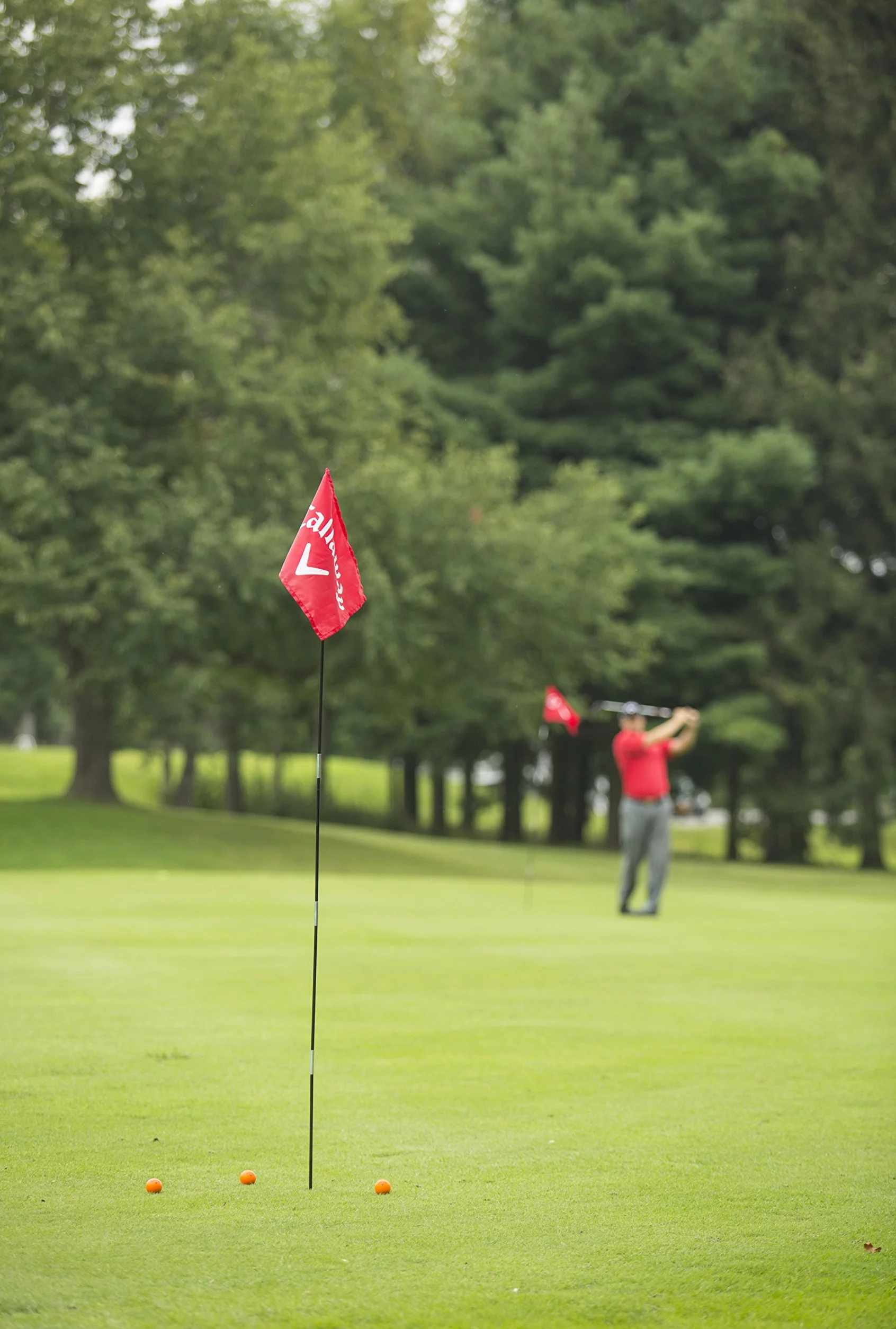 Callaway Bâtons de drapeau de golf Rouge