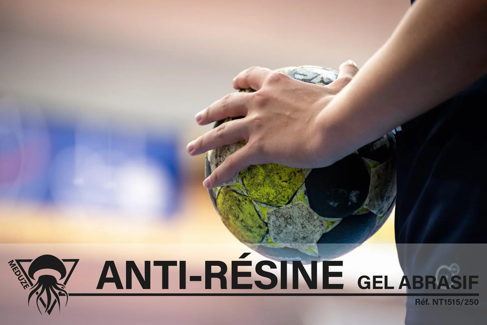 Méduze Gel Anti-résine 250mL Lavage des Mains sans solvant Usage Sportif