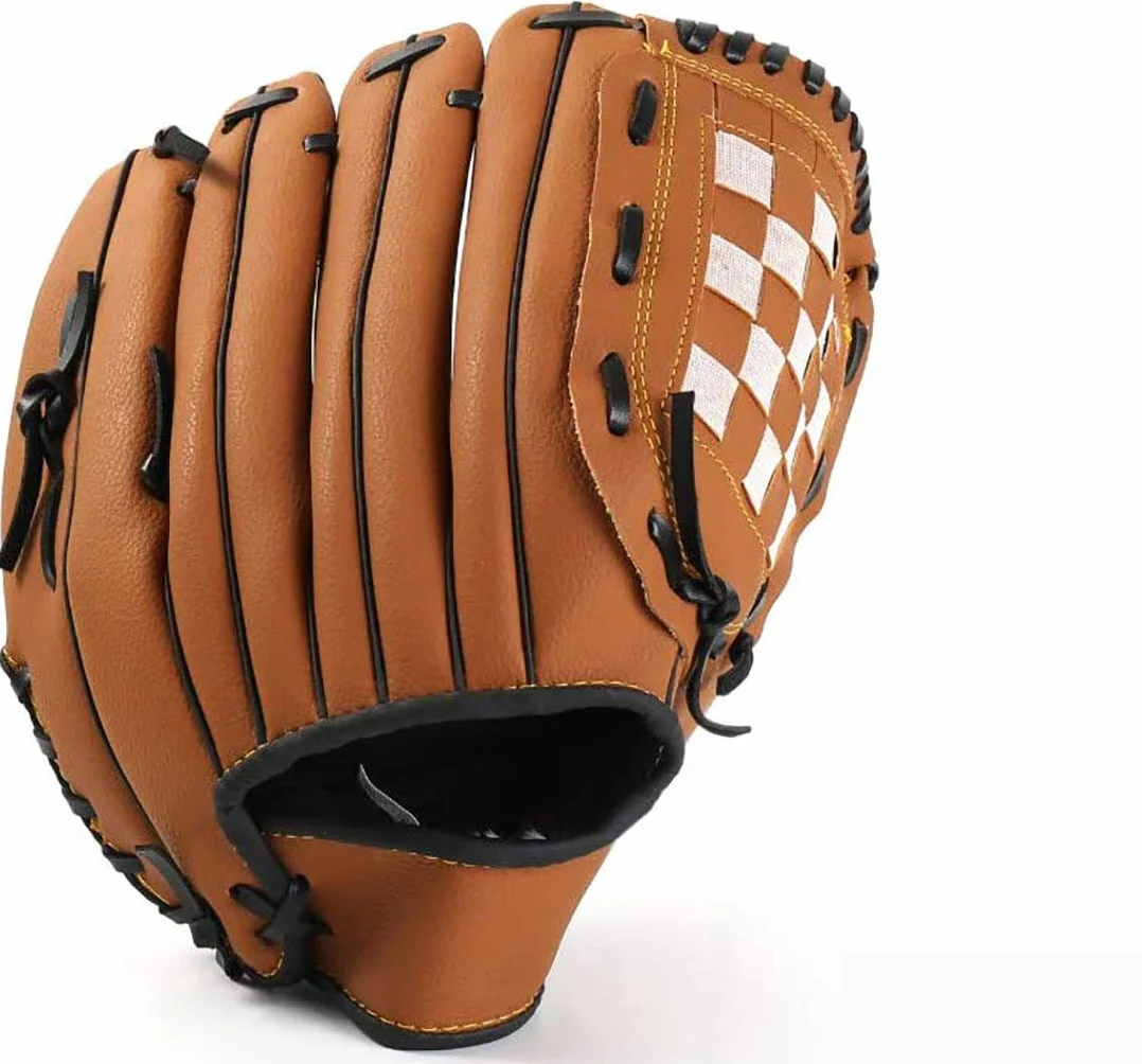 Baseball frappeur de Sport avec Cuir PU de Baseball Réglable et Confortable 12,5 Pouces à Gauche