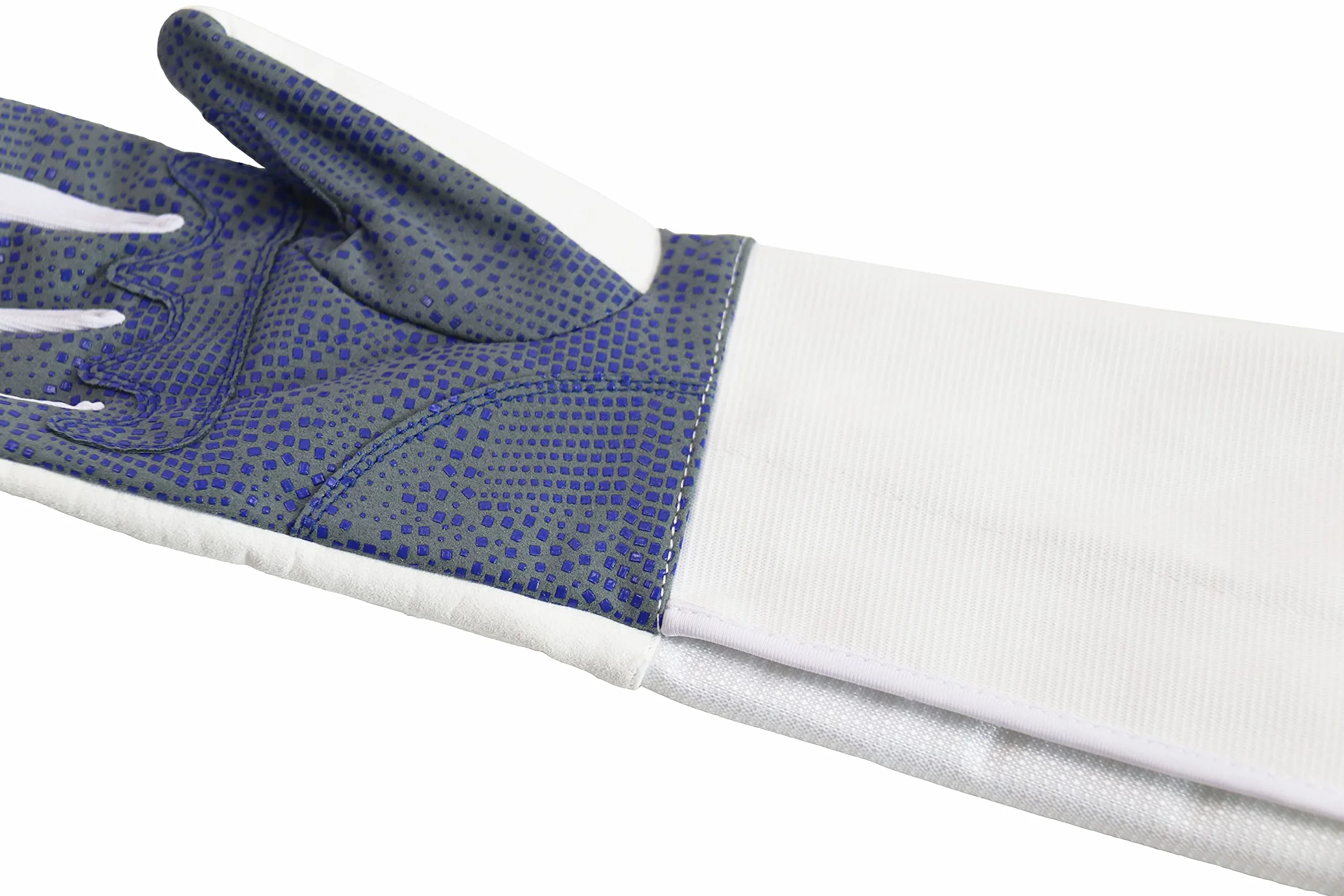 LEONARK Gants d’Escrime rembourrés pour fleuret, épée et Sabre - Mitaine en Cuir - 1 Paire