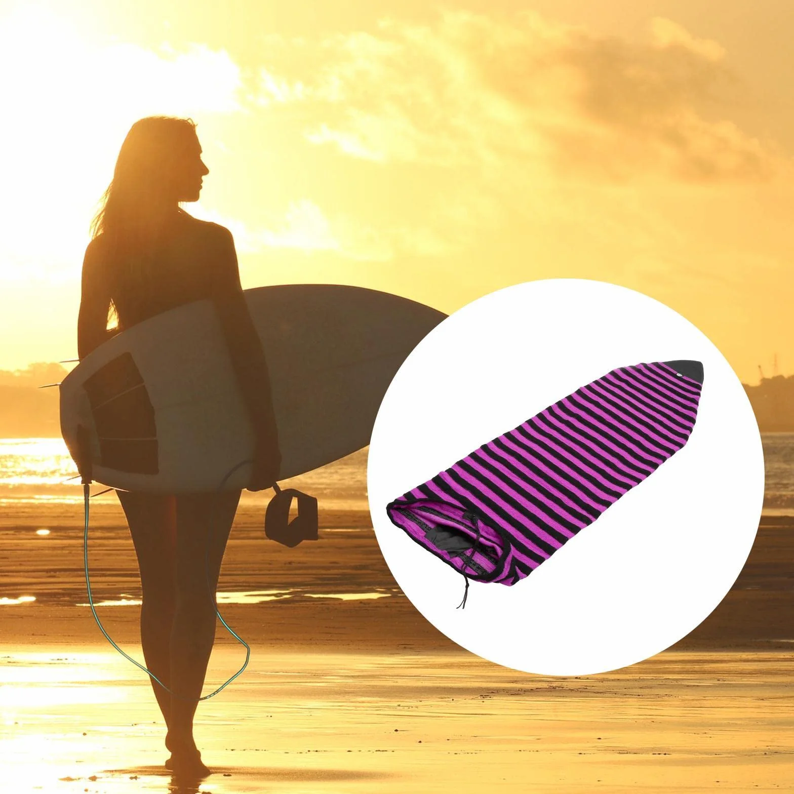 kowaku Étui Léger pour Planche de Surf, pour Les Excursions Locales à