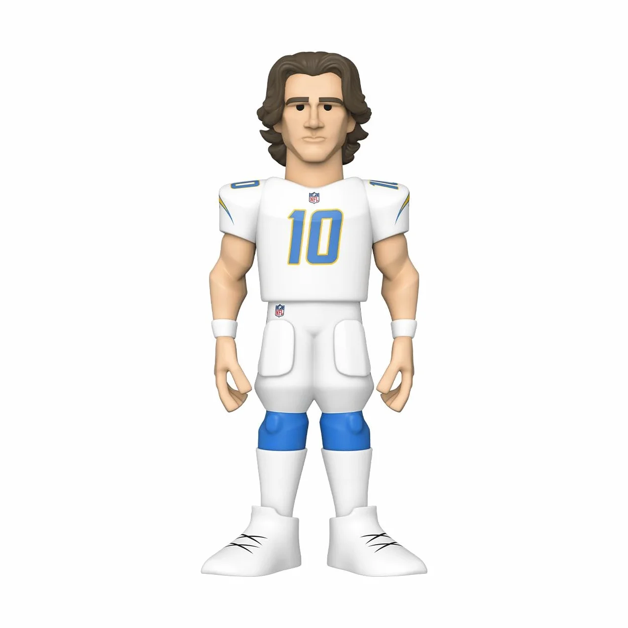 Funko Gold 5" NFL: Chargers - Justin Herbert - 1 Chance sur 6 D'avoir Une Variante Rare Chase - Figurine Articulée en Vinyle à Collectionner - Idée de Cadeau d'anniversaire - Produits Officiels