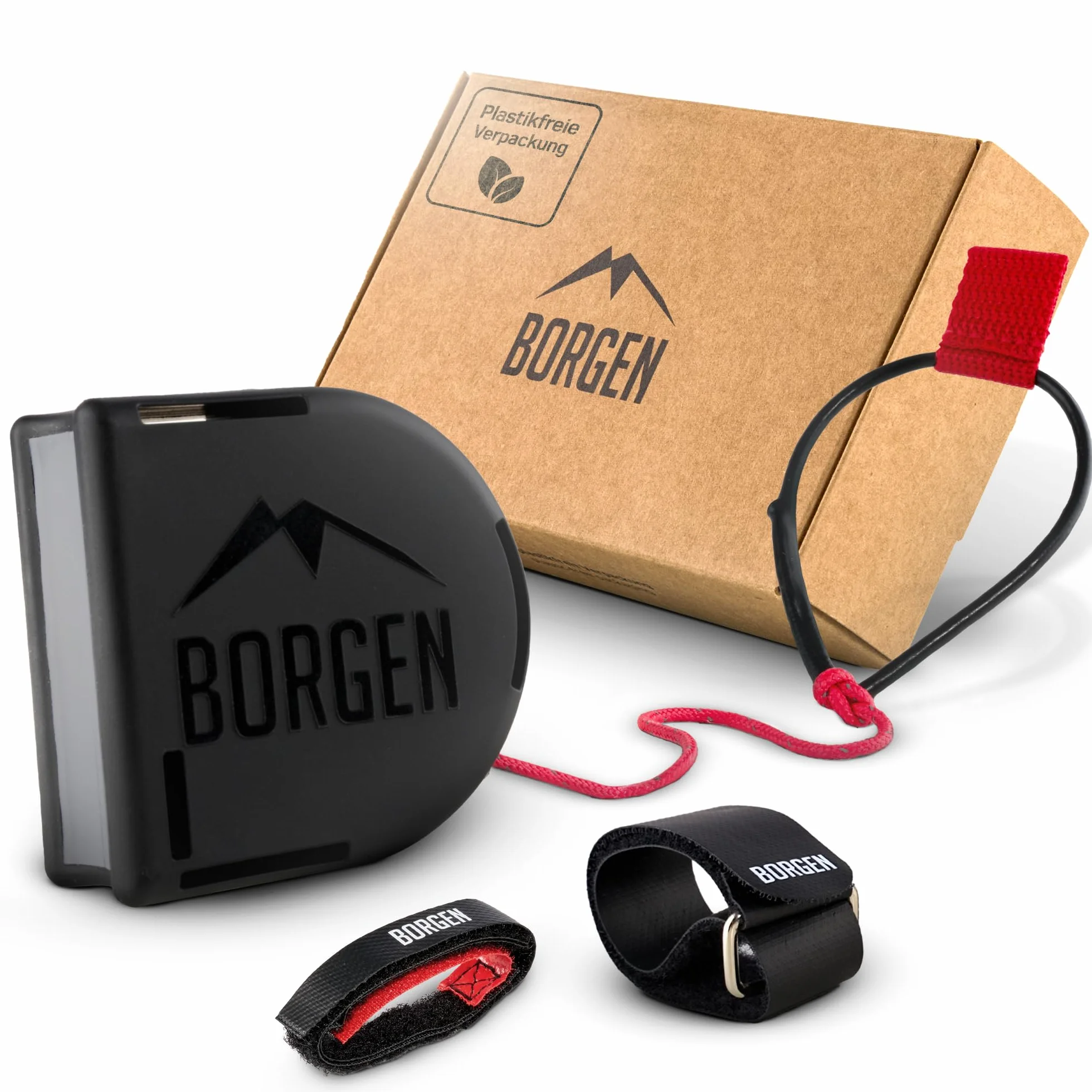 Borgen Corde de remorquage vélo pour Enfants et Adultes, Accrochage et Décrochage Sécurisés et Faciles, adapté pour Woom, Charge jusqu'à 120 kg.