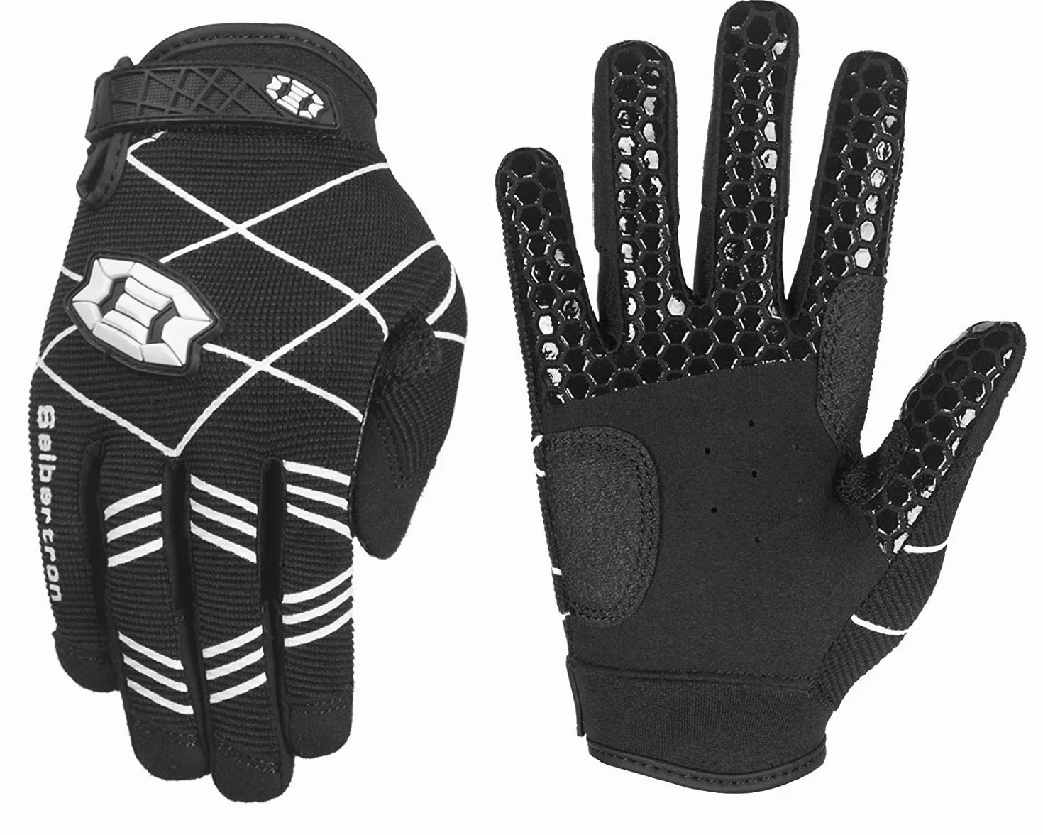 Seibertron B-A-R Pro 2.0 Signature Gants de Baseball/Softball Batting Gloves Super Grip Finger Fit for Adult and Youth/Adulte and Junior