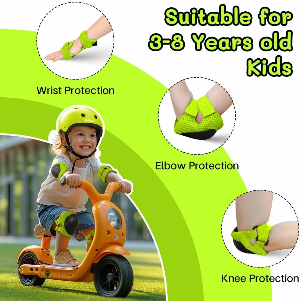 Besttravel Casque réglable pour enfants de 3 à 8 ans, garçons et filles, sécurité multi-sports
