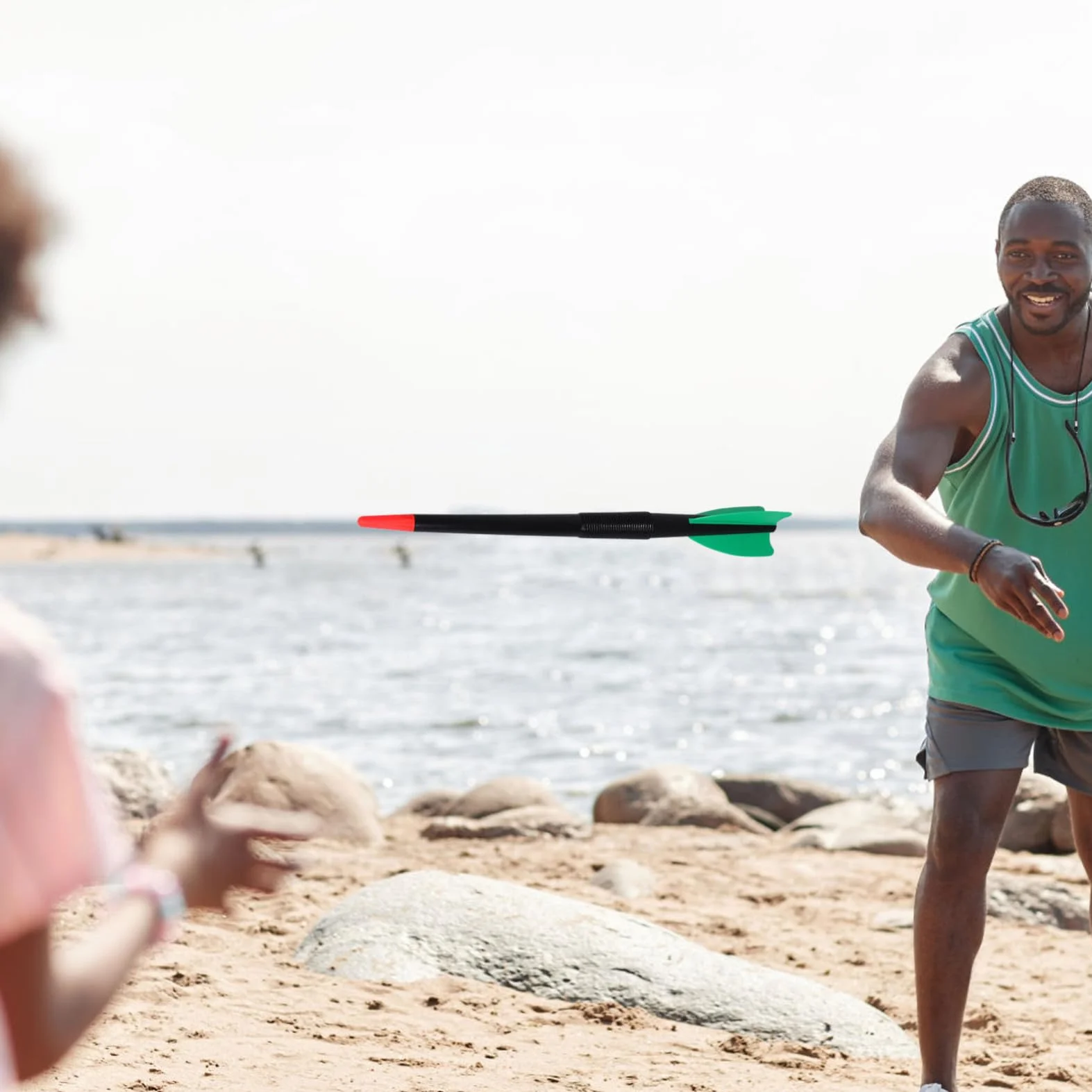 SUPVOX Javelot - 2 Javelots en Plastique Léger De 500 Grammes Équipement D'Entraînement pour Enfants Développement des Compétences Forme Physique Idéal pour La Pratique du Lancer