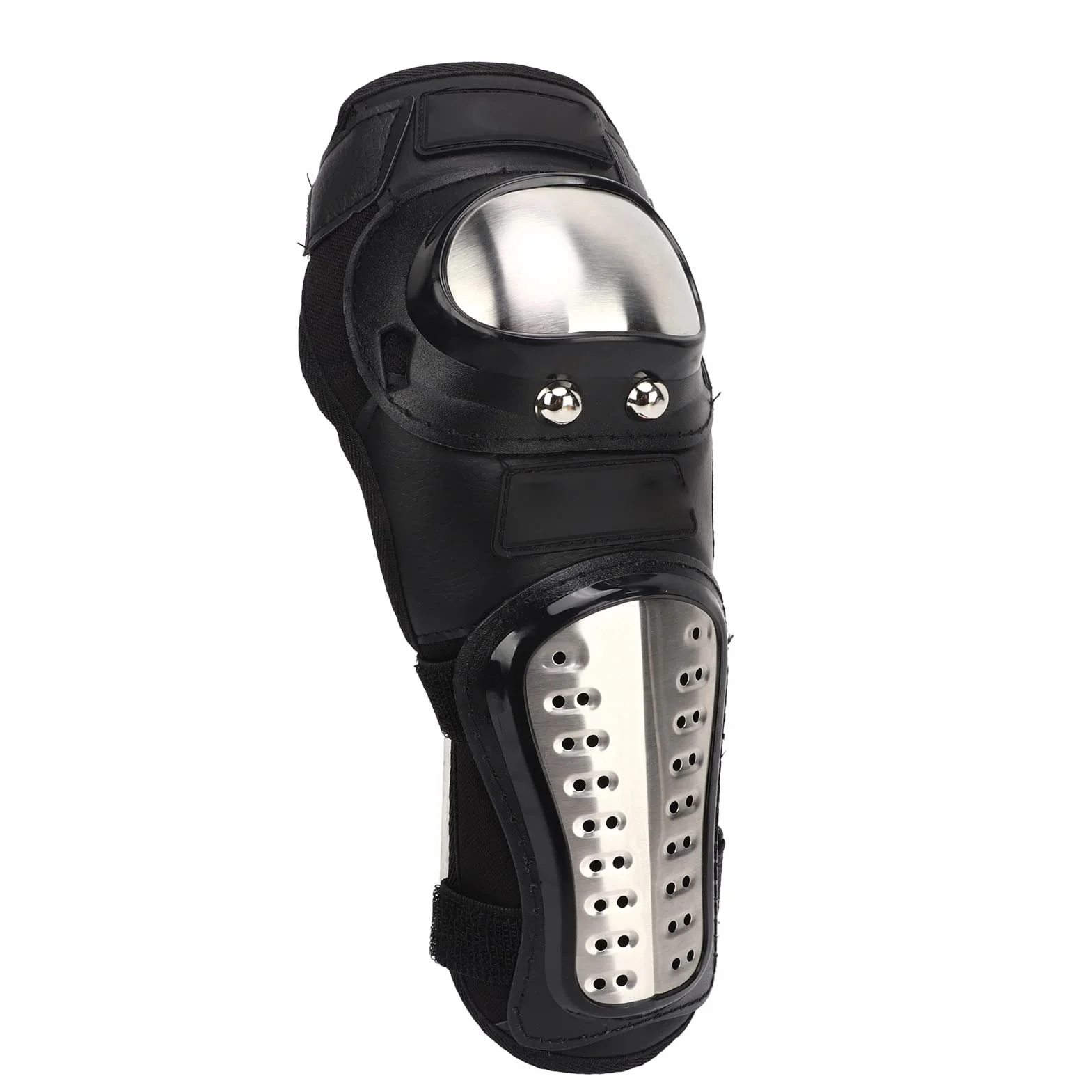 Protecteur de Coude Moto, Résistance à la Chute, Acier Inoxydable, EVA Flexible, Protection Équitation, pour Riders, Cyclisme, Aventure, Sports Extérieurs, Vélo de