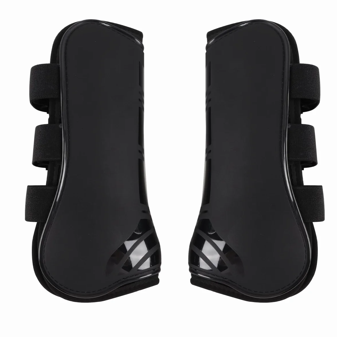 Guêtres pour Jambes de Cheval 2 Pièces avec Boucles de Réglage