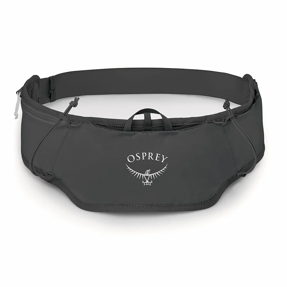 Osprey Duro Dyna LT Sac Banane d'hydratation avec flasques Souples hydrauliques pour la Course à Pied, Doublure Bleu Cascade/Argent