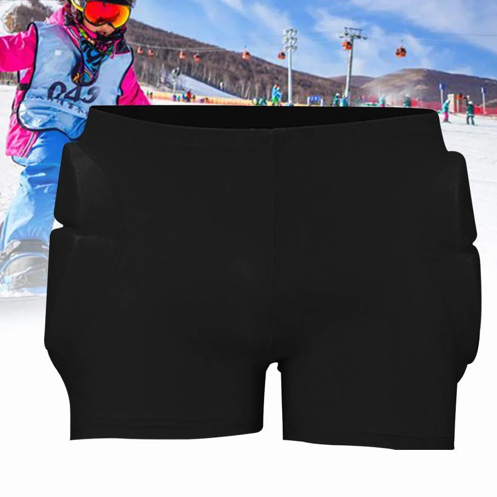Short rembourré 3D protection hanches fesses skateboard snowboard patinage équitation cyclisme