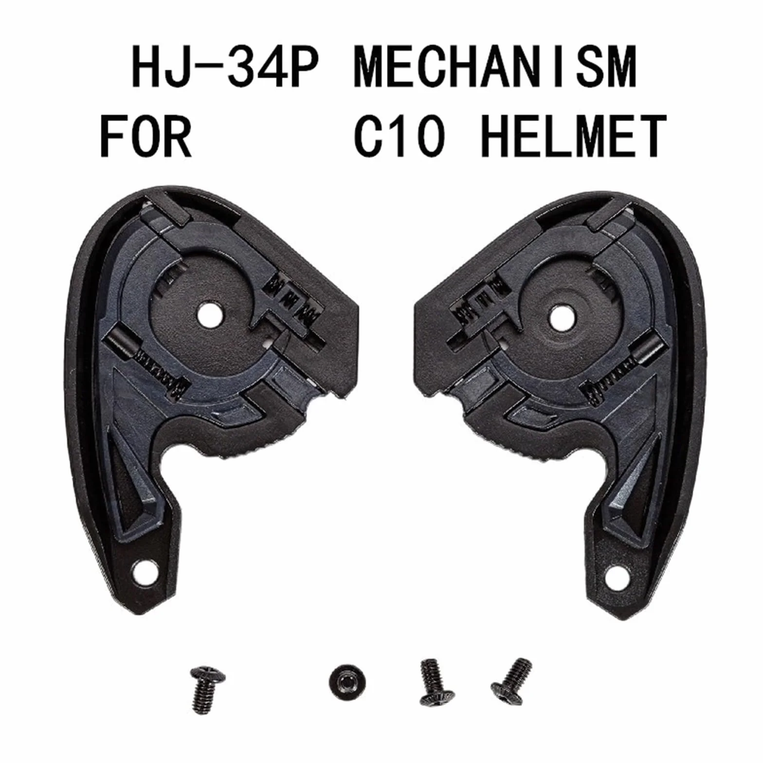 Lot de 2 adaptateurs de fixation de base pour casques de moto HJC C10 Comfort&Styles