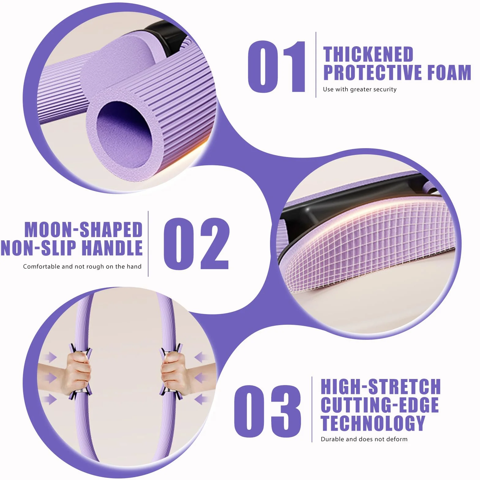 Kit de Pilates 13 Pièces, Ensemble d'Anneau de Pilates, Kit Essentiel de Pilates avec Ballon de Yoga, Anneau de Pilates, Bande de Résistance, Ceinture de Yoga, Chaussettes de Pilates, Ensemble de