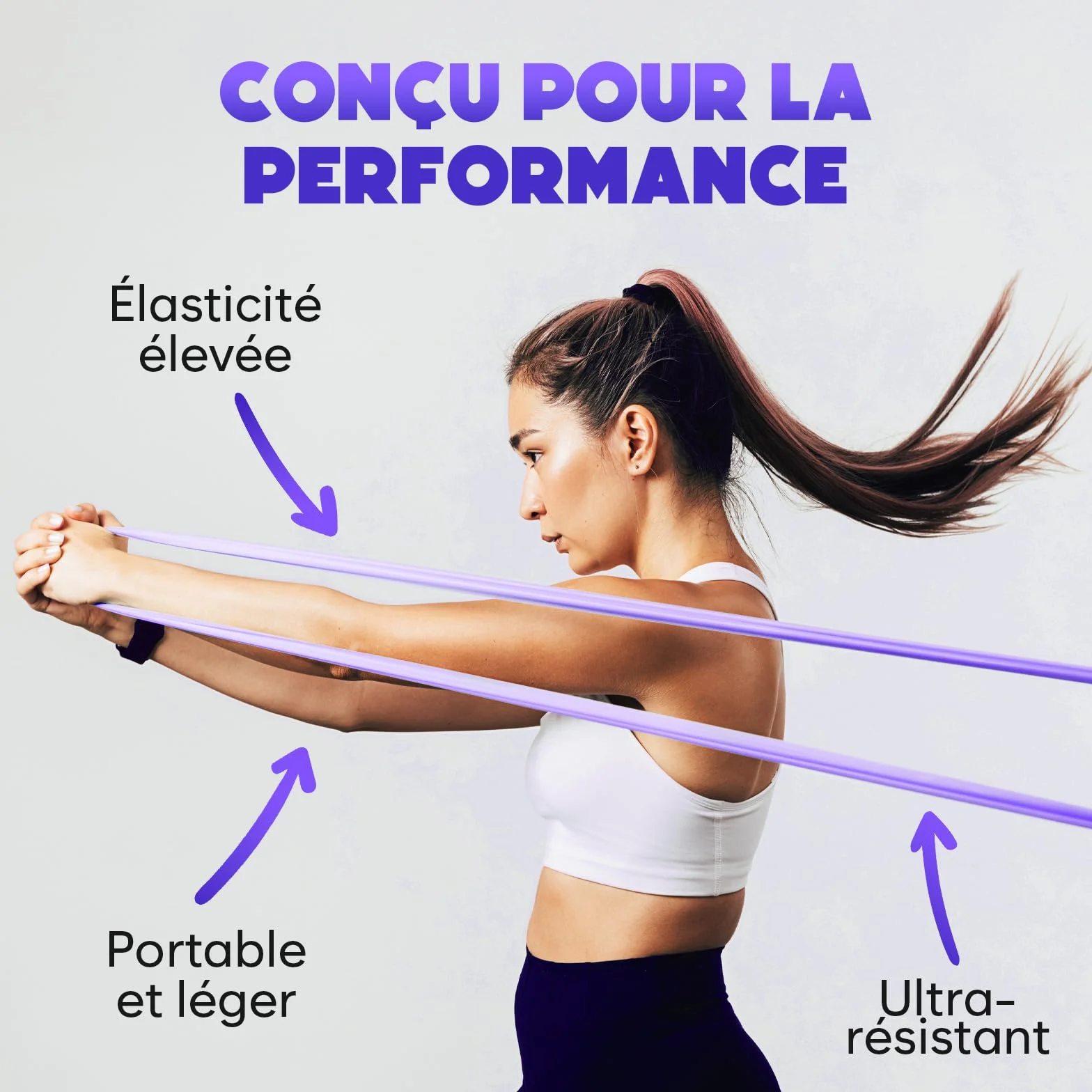 Kit Pilates Maison – Cercle Pilates Accessoires avec Mini Ballon, 4 Bandes de Résistance, Poster & Sac – Équipement pour Renforcement Musculaire, Gainage & Yoga à Domicile