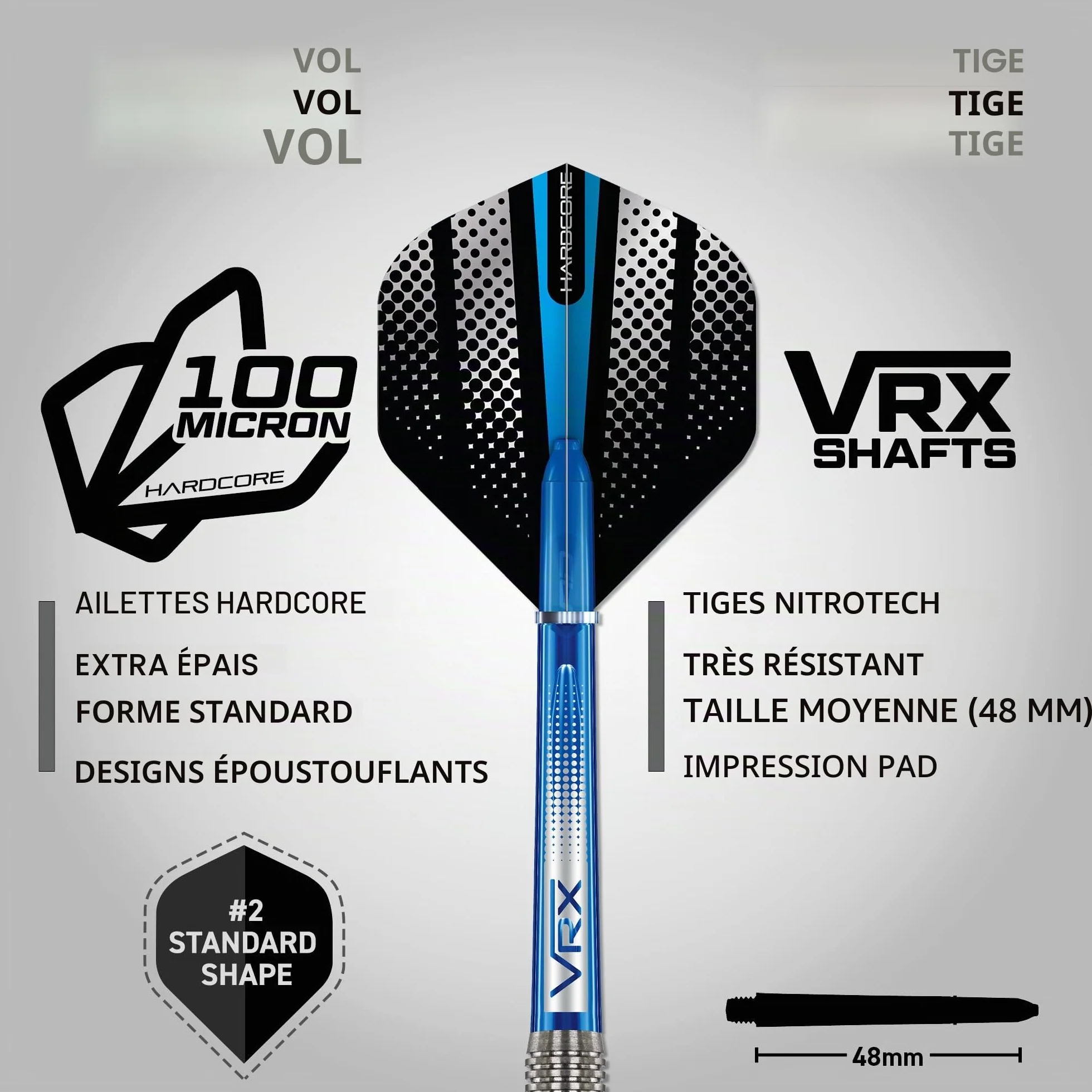 Red Dragon Defender 19g Baril 21g Poids Total Pointe Souple 90% Tungstène Jeu de fléchettes