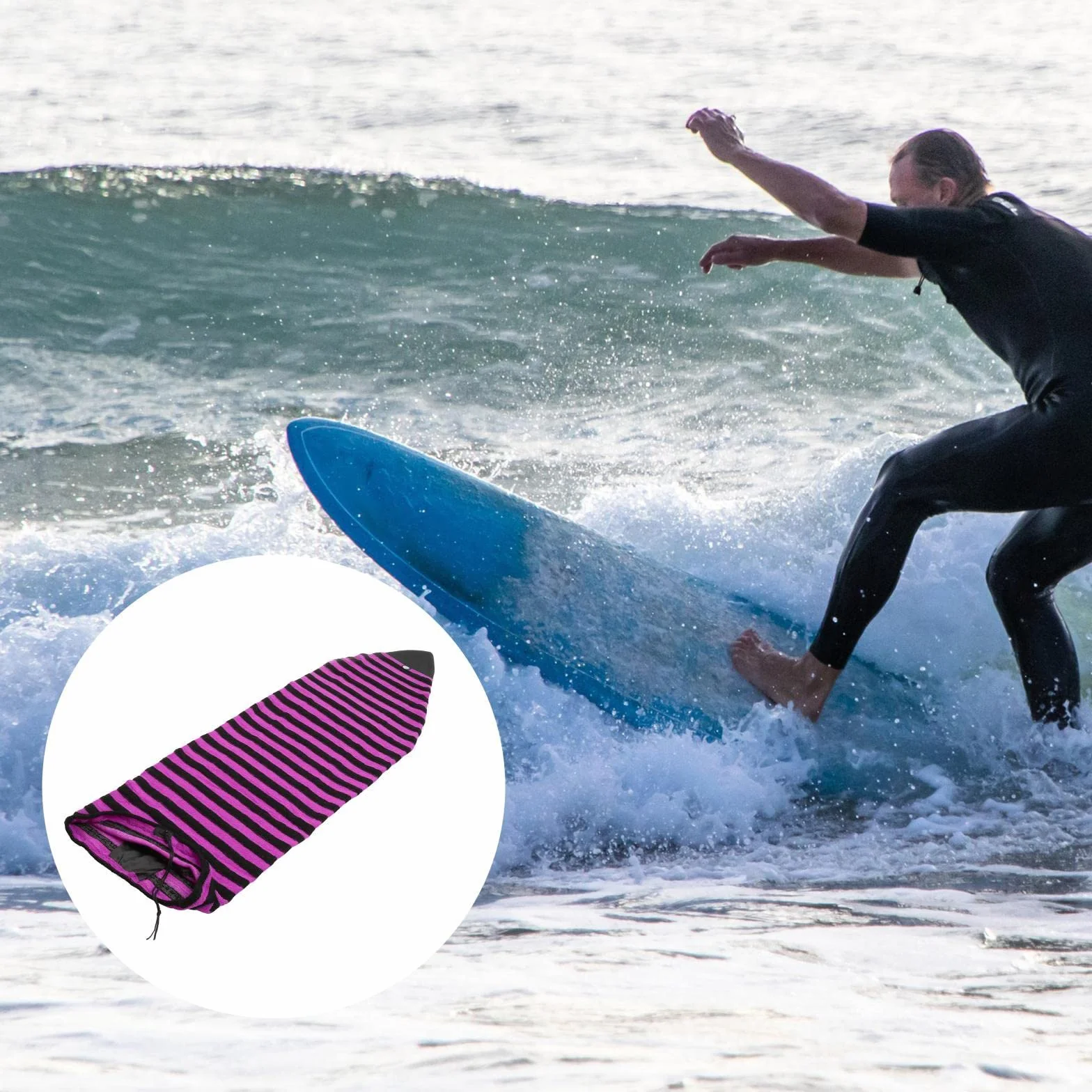 kowaku Étui Léger pour Planche de Surf, pour Les Excursions Locales à