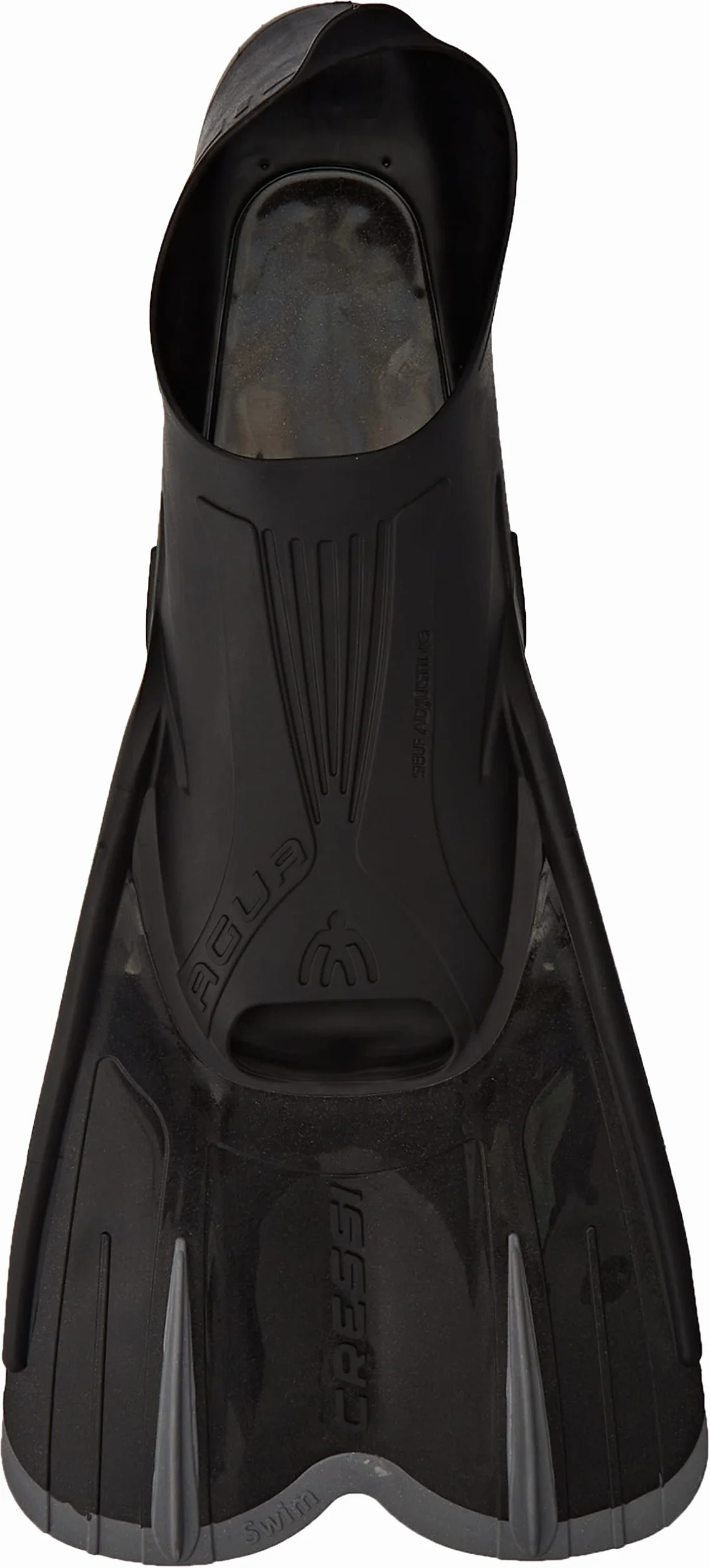 Cressi Agua Short Fins - Palmes Courtes Légères et Réactives pour la Natation et Snorkeling, Unisexe Adultes et Enfants