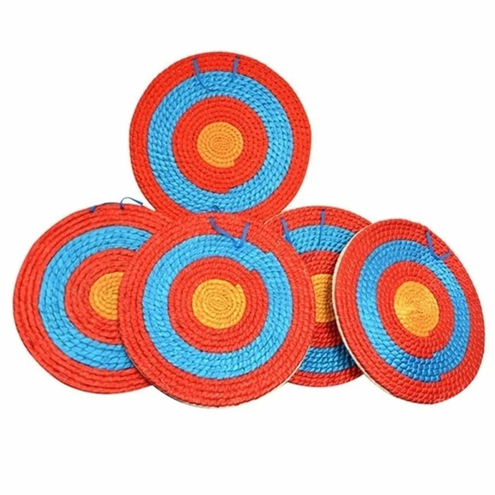 Cible de tir à l'arc Traditionnelle en Paille Solide Faite à la Main