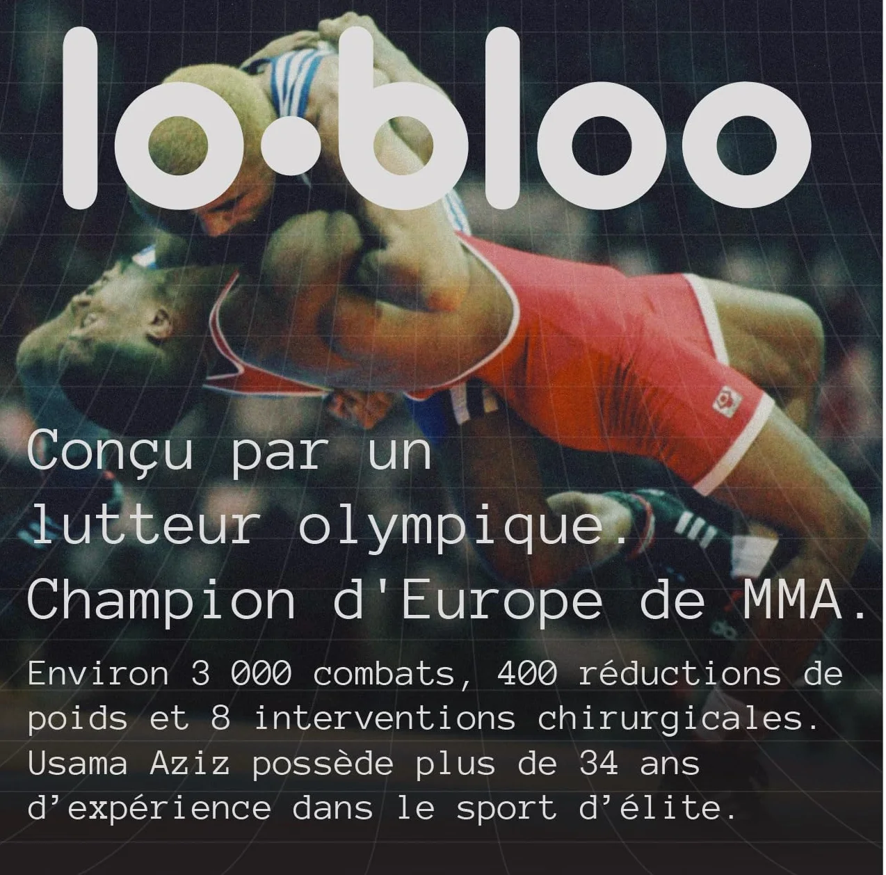 lobloo Slick Protège-dents professionnel double densité pour les sports de contact élevé comme le MMA, le hockey, le football, le rugby. Grand +14 ans, Ivoire