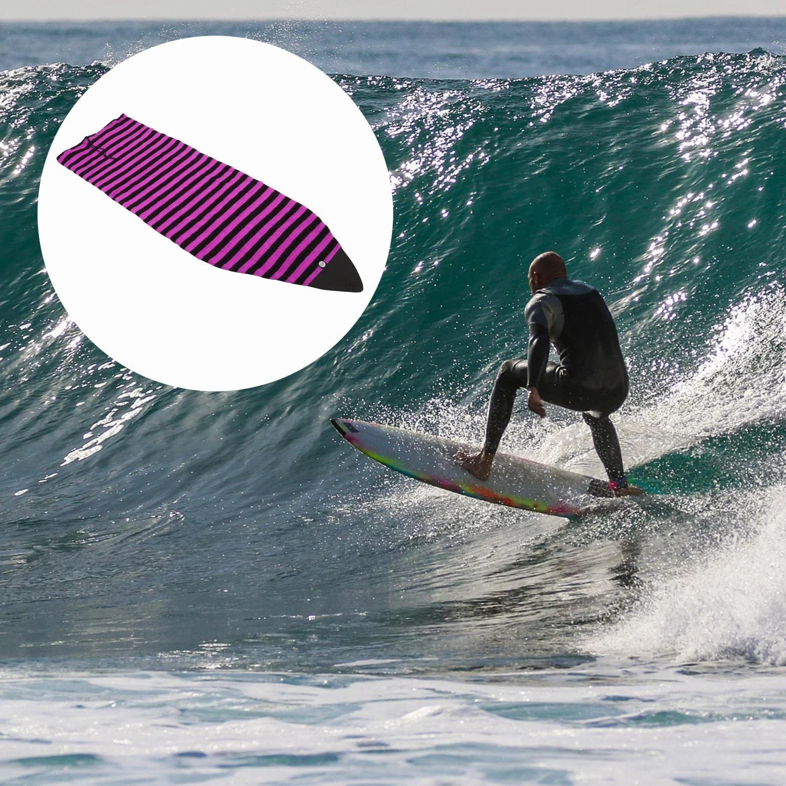 kowaku Étui Léger pour Planche de Surf, pour Les Excursions Locales à