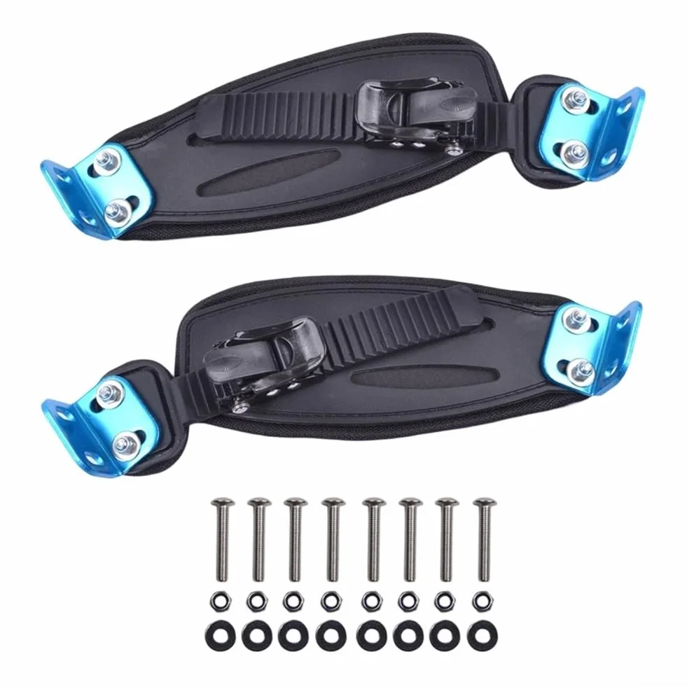 Mountain Support de pied pour skateboard tout-terrain en alliage d'aluminium et nylon 20 x 8 x 5 cm 400 g Noir