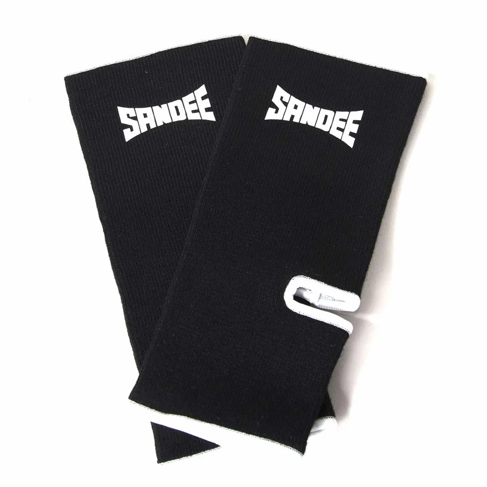 Sandee Authentic Muay Thai Cheville Noir Taille Unique
