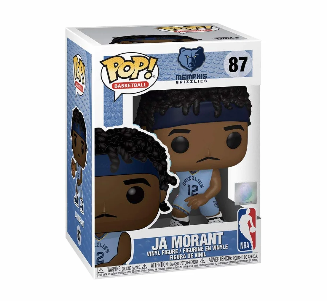 Funko Pop! NBA: Memphis Grizzlies-Ja Morant - (Alternate) - Figurine en Vinyle à Collectionner - Idée de Cadeau - Produits Officiels - Jouets pour Les Enfants et Adultes - Sports Fans
