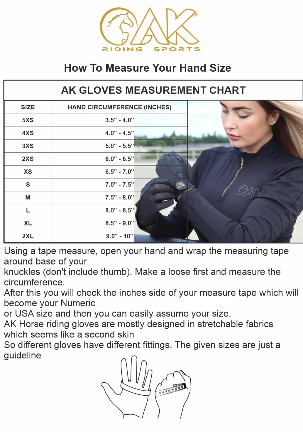 AK Solar Tech Gants d'équitation en cuir souple avec maille respirante