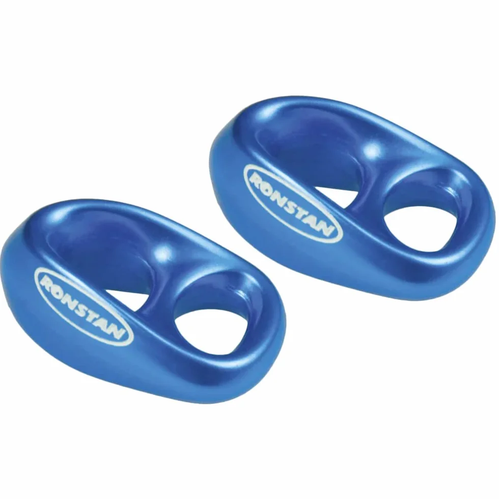 RONSTAN - Paire de poulie Friction Shock RF8080 - Bleu