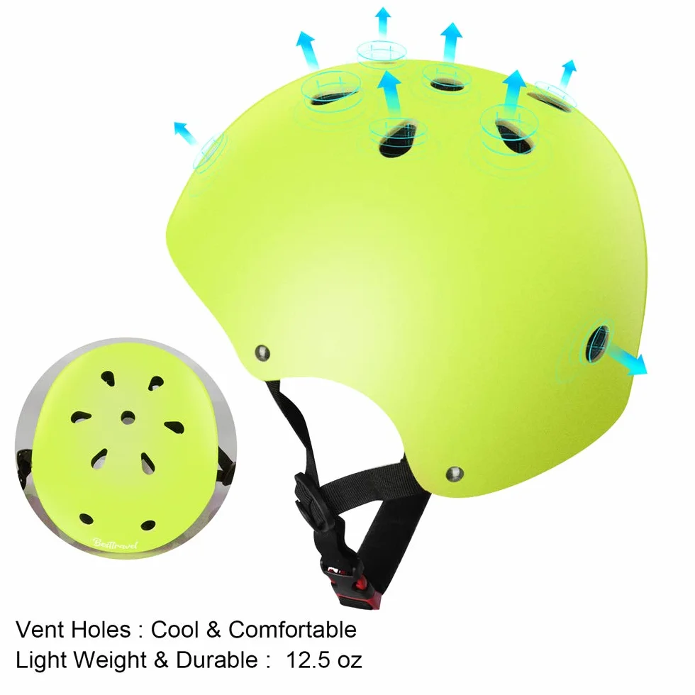 Besttravel Casque réglable pour enfants de 3 à 8 ans, garçons et filles, sécurité multi-sports