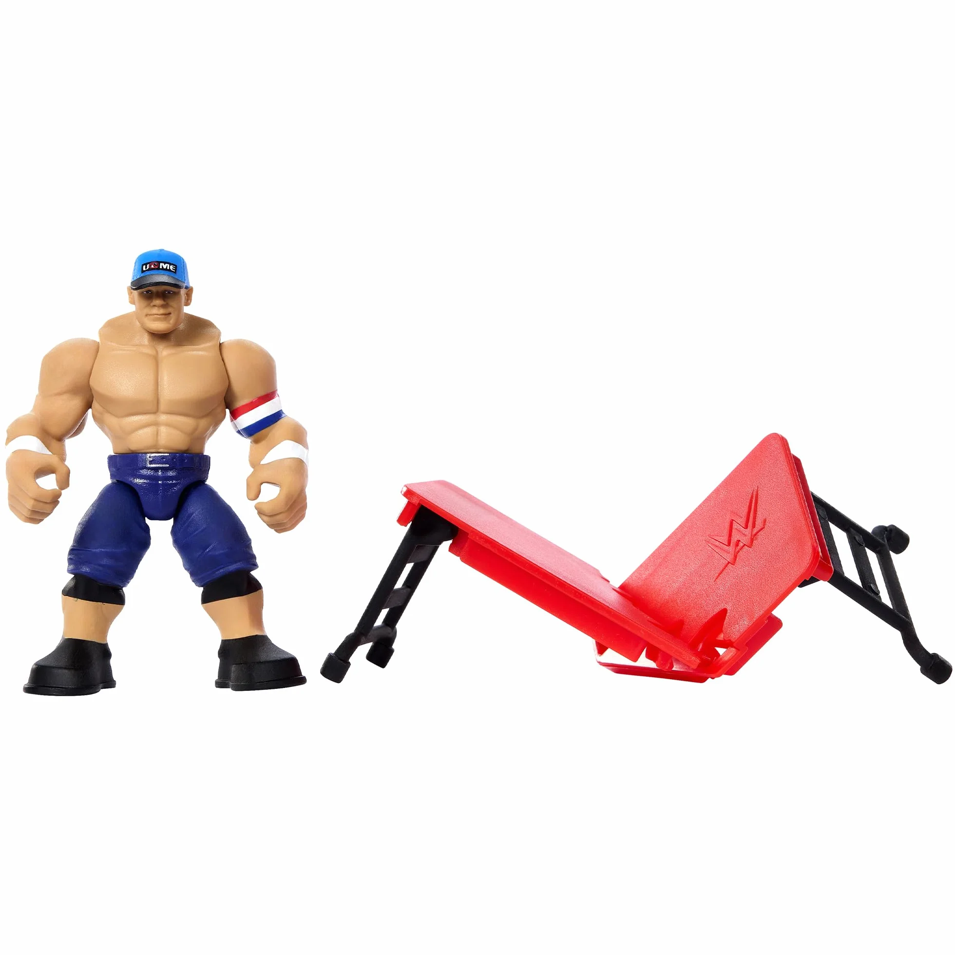 WWE John Cena Knuckle Crunchers 6 Figurine de lutte Bleu
