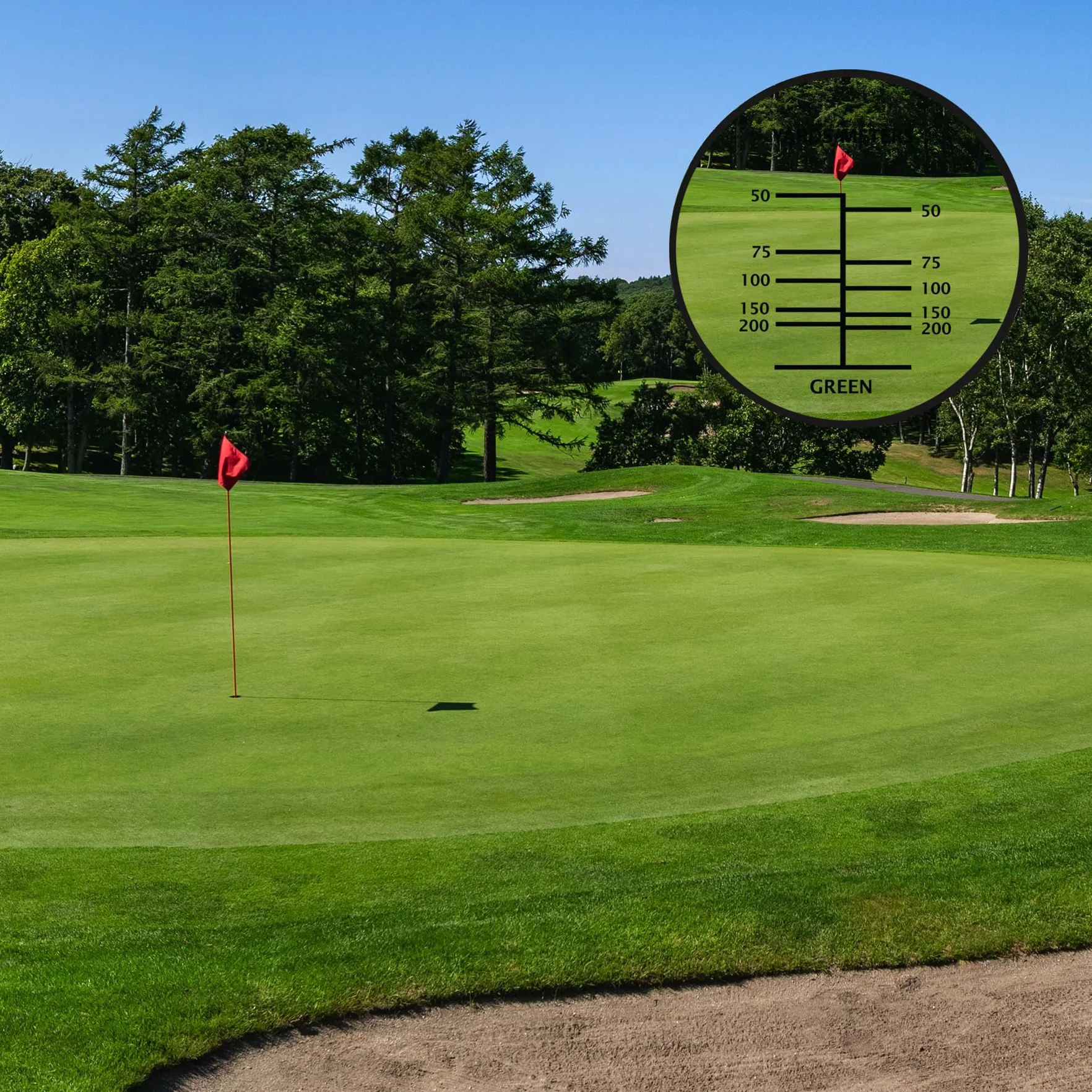 Barska Blueline Golf Scope Télémètre 8x22