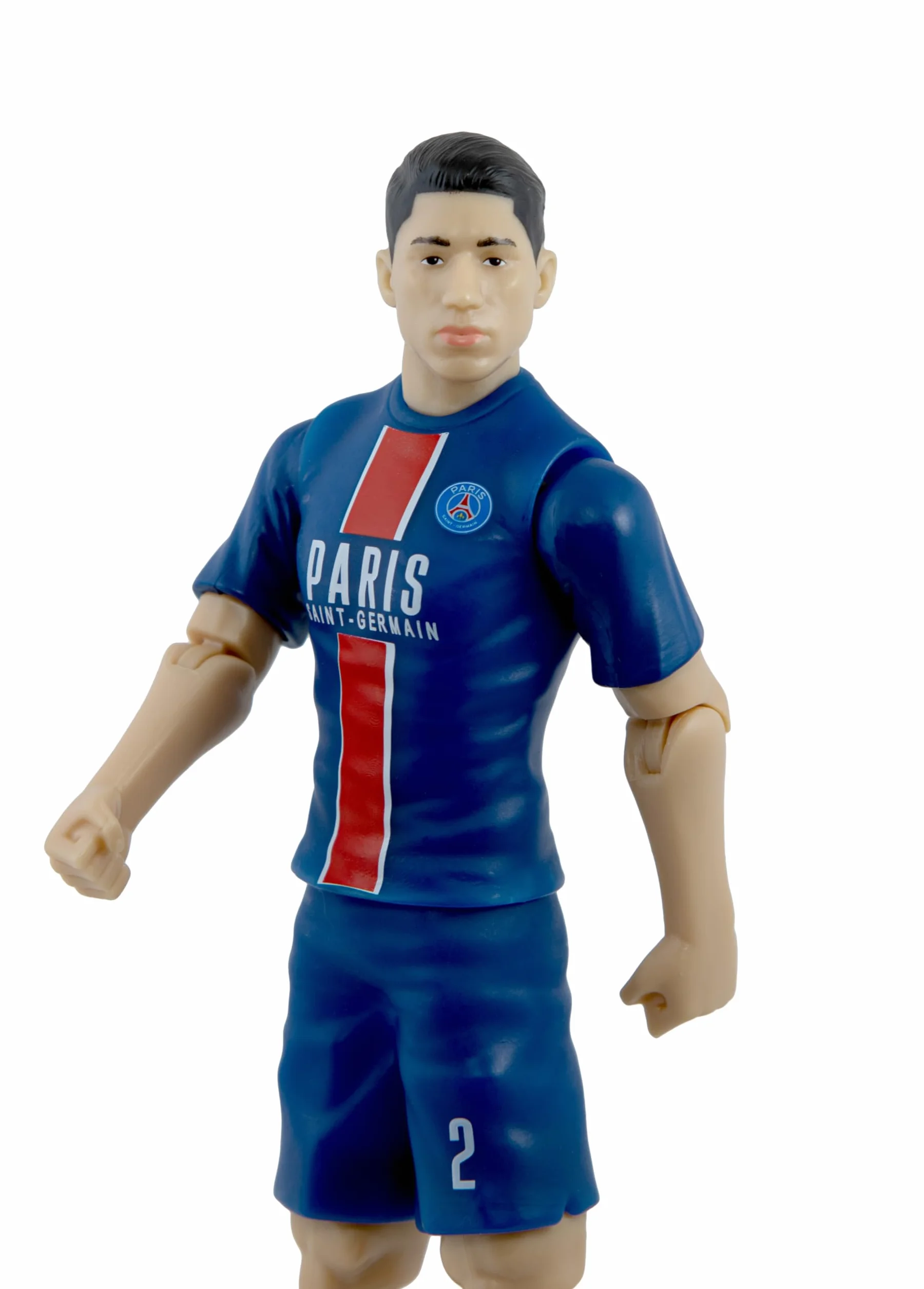 Sockers Banbo Toys Paris Saint-Germain Achraf Hakimi Figurine de Football à Collectionner 20,3 cm