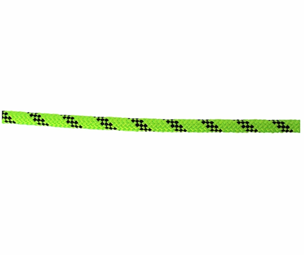 Cordamarket 8 mm Corde de drisse, Unisexe, Vert Fluo, 50 m